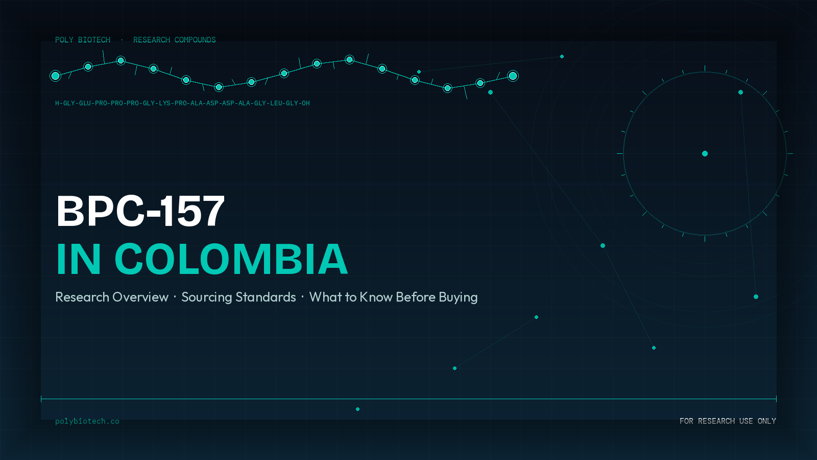 BPC-157 in Colombia: What It Is, Research Overview, and What to Know B Poly Biotech BPC-157 in Colombia: What It Is, Research Overview, and What to Know B Poly Biotech