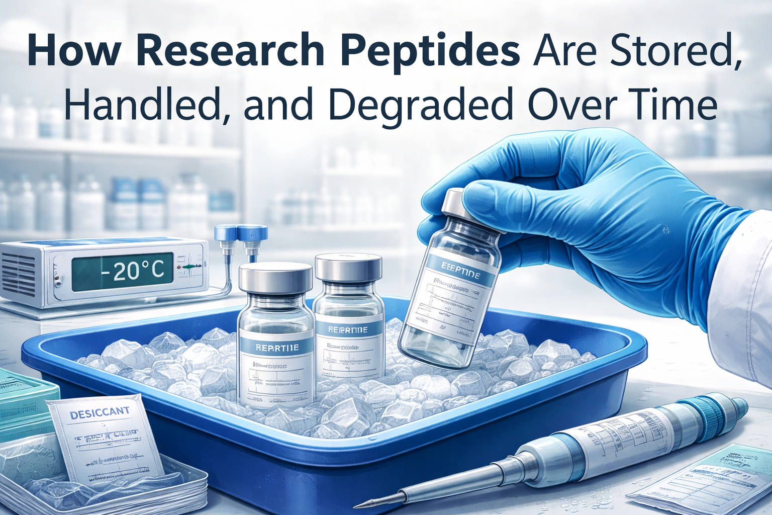 How Research Peptides Are Stored, Handled, and Degraded Over Time