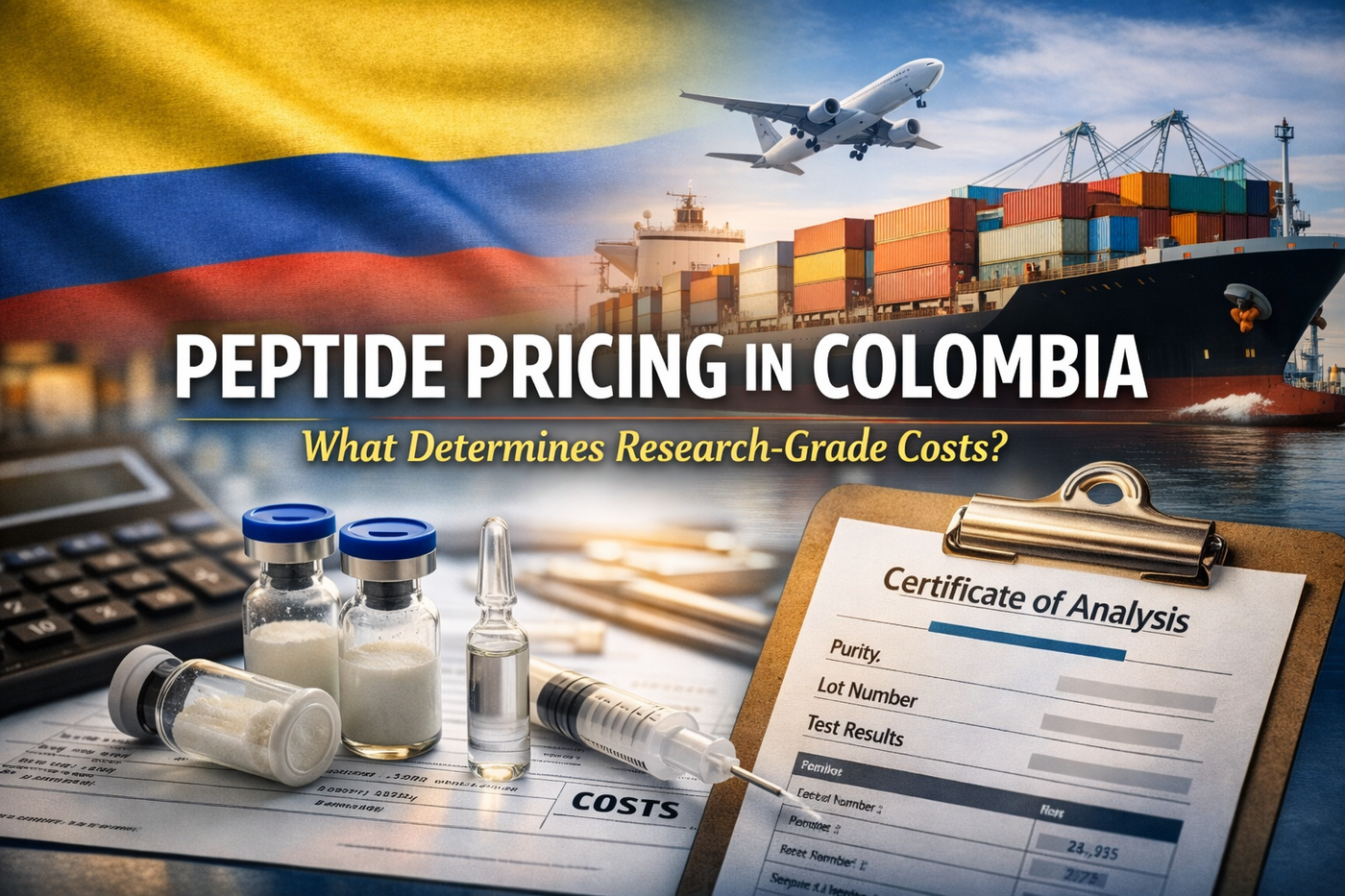 Peptide Pricing in Colombia – What Determines Research-Grade Costs?