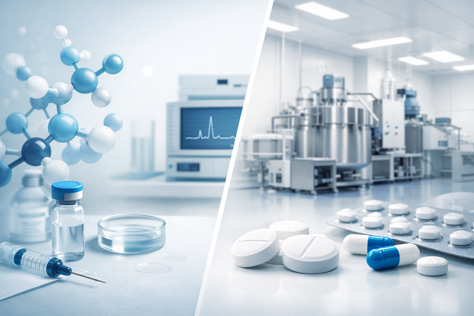 Research Peptides vs Pharmaceutical Drugs - What’s the Difference?