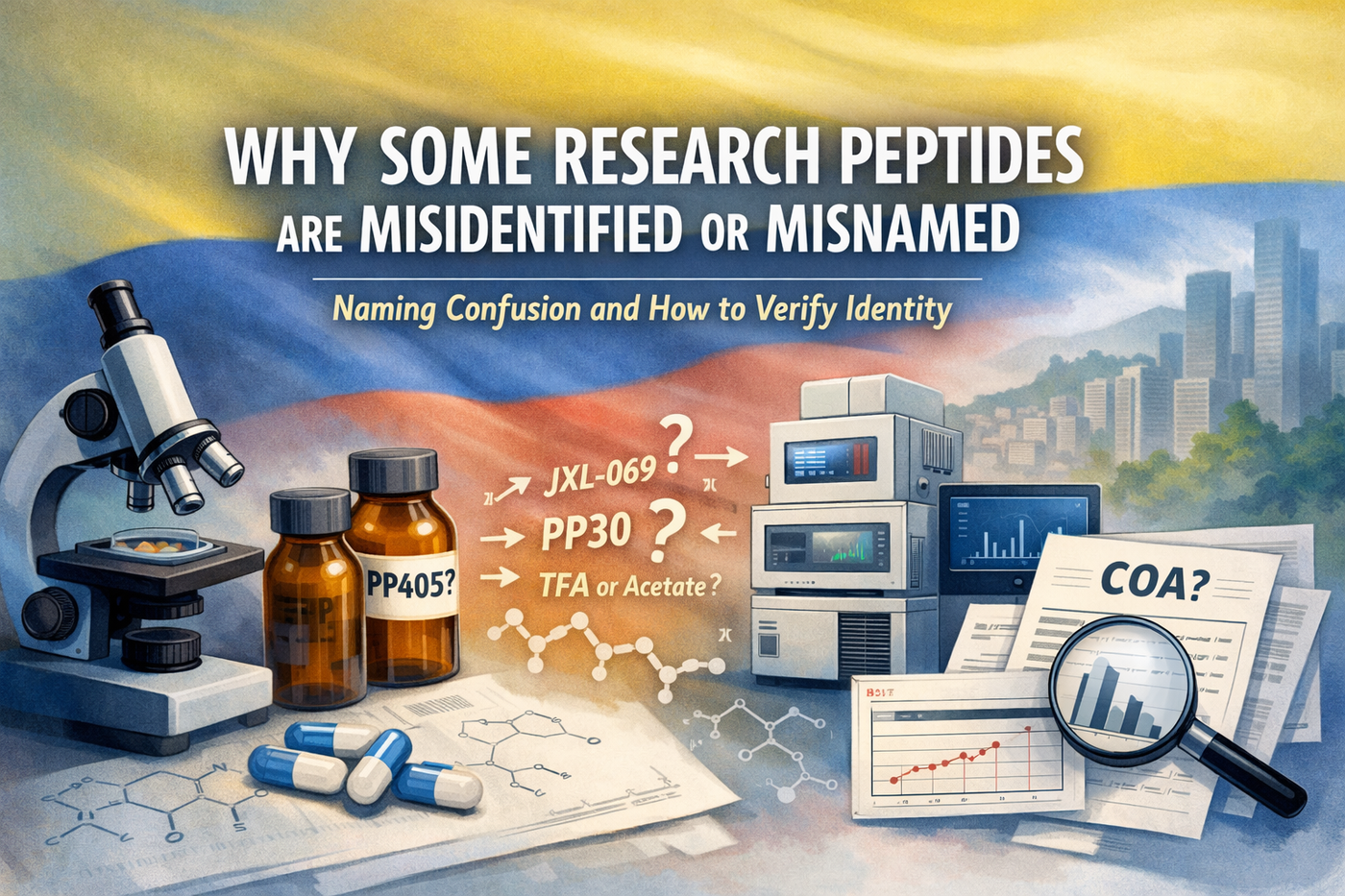 Why Some Research Peptides Are Misidentified or Misnam