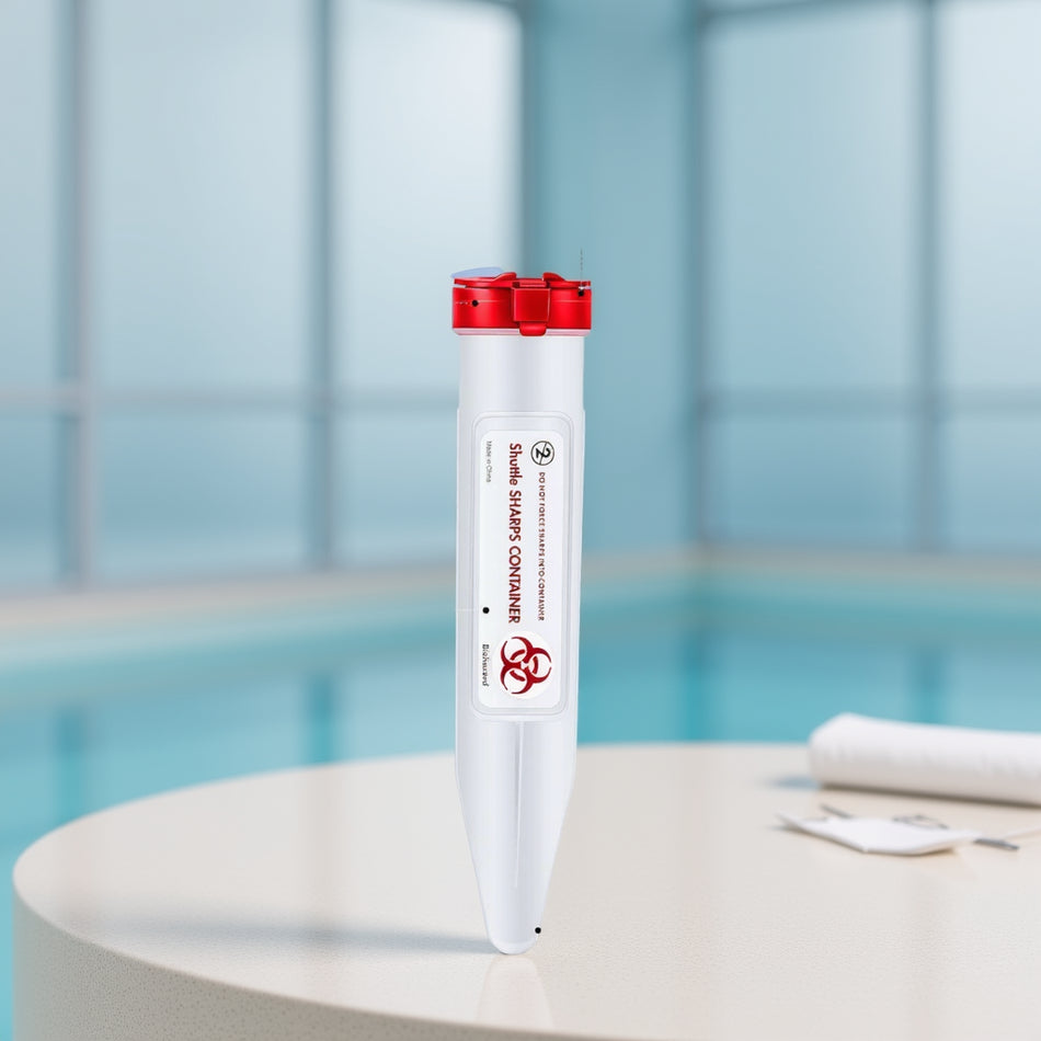 Pocket Sharps Disposal Container – Portable Biohazard Bin